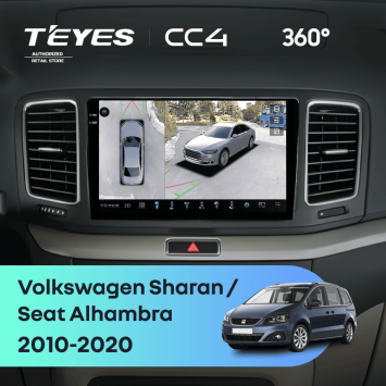 Штатная магнитола Teyes CC4 360 8/128 Seat Alhambra (2010-2020)