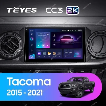 Штатная магнитола Teyes CC3 2K 360 6/128 Toyota Tacoma N300 (2015-2021) F1