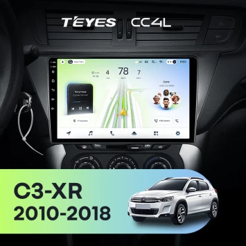Штатная магнитола Teyes CC4L 6/64 с DTS Citroen C3-XR (2010-2018) F2
