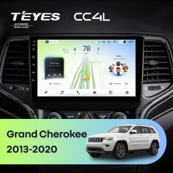 Штатная магнитола Teyes CC4L 6/64 с DTS Jeep Grand Cherokee WK2 (2013-2020) F1