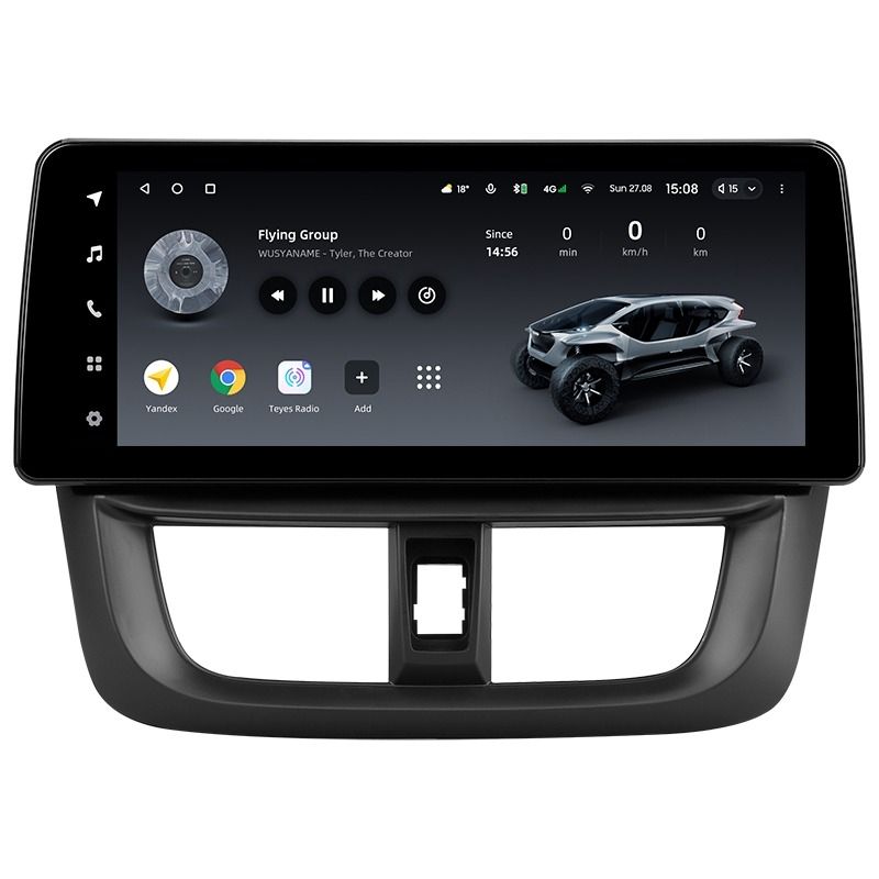 Переходная рамка Toyota Vios Yaris L 2016-2019 (12,3&quot;)