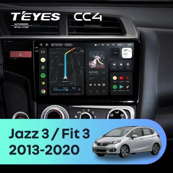 Штатная магнитола Teyes CC4 6/64 Honda Jazz 3 (2013-2020) Тип-B