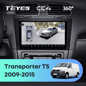 Штатная магнитола Teyes CC4 360 6/64 Volkswagen Transporter (T5) (2009-2015)