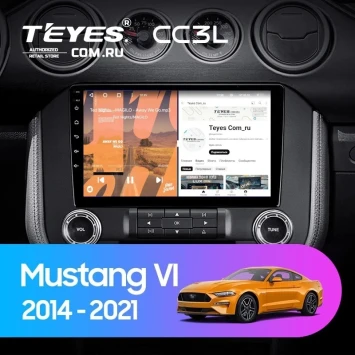Штатная магнитола Teyes CC3L 4/64 Ford Mustang VI S550 (2014-2023) F1