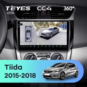 Штатная магнитола Teyes CC4 360 6/64 Nissan Tiida C13 (2015-2018)