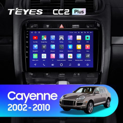 Штатная магнитола Teyes CC2 Plus 4/64 Porsche Cayenne I 1 9PA (2002-2010)