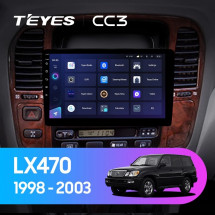 Штатная магнитола Teyes CC3 4/64 Lexus LX470 J100 (1998-2003)