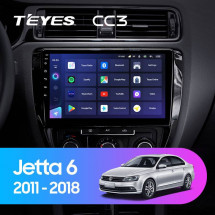 Штатная магнитола Teyes CC3 4/32 Volkswagen Jetta 6 (2011-2018)