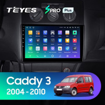 Штатная магнитола Teyes SPRO Plus 4/64 Volkswagen Caddy 2K (2004-2010)