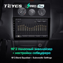 Штатная магнитола Teyes SPRO Plus 4/64 Volkswagen Caddy 2K (2004-2010)