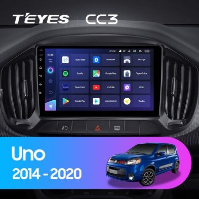 Штатная магнитола Teyes CC3 4/32 Fiat Uno (2014-2020)