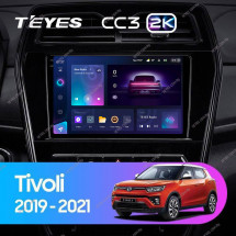Штатная магнитола Teyes CC3 2K 4/32 SsangYong Tivoli (2019-2021)