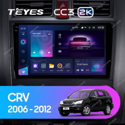 Штатная магнитола Teyes CC3 2K 4/64 Honda CR-V 3 RE (2006-2012)