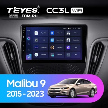 Штатная магнитола Teyes CC3L WiFi 2/32 Chevrolet Malibu 9 (2015-2023) F1