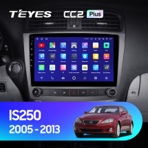 Штатная магнитола Teyes CC2 Plus 6/128 Lexus IS250 XE20 (2005-2013) Тип-B