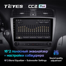 Штатная магнитола Teyes CC2 Plus 6/128 Lexus IS250 XE20 (2005-2013) Тип-B
