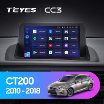 Штатная магнитола Teyes CC3 4/32 Lexus CT CT200 CT200h (2010-2018)