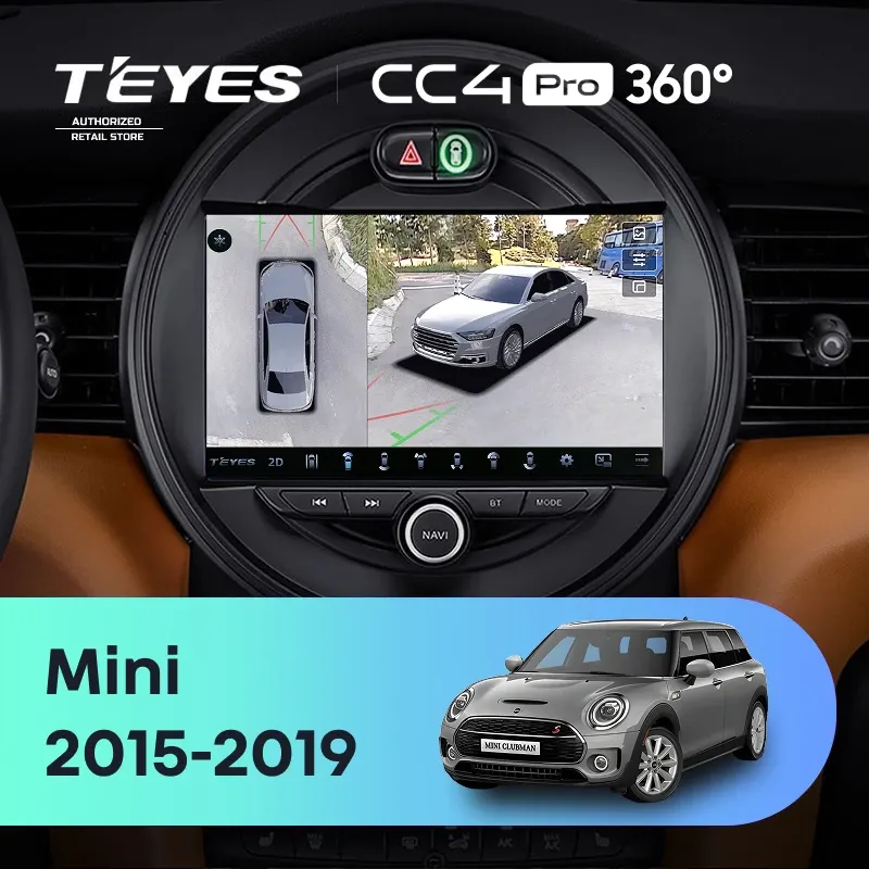 Штатная магнитола Teyes CC4 Pro 360 8/128 Mini Clubman (F54) (2015-2019)