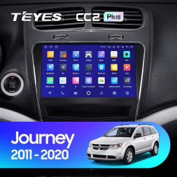 Штатная магнитола Teyes CC2 Plus 3/32 Dodge Journey JC (2011-2020)