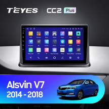 Штатная магнитола Teyes CC2 Plus 4/64 Changan Alsvin V7 (2014-2018)