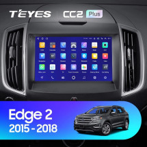Штатная магнитола Teyes CC2 Plus 6/128 Ford Edge 2 (2015-2018) F2