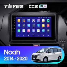 Штатная магнитола Teyes CC2L Plus 1/16 Toyota Voxy III R80 (2014-2020)