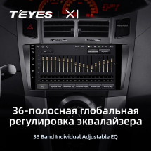 Штатная магнитола Teyes X1 4G 2/32 Toyota Yaris 2 XP90 (2005-2012) F2