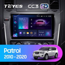 Штатная магнитола Teyes CC3 2K 4/32 Nissan Patrol Y62 (2010-2020)