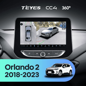 Штатная магнитола Teyes CC4 360 6/64 Chevrolet Orlando 2 (2018-2023)