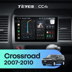 Штатная магнитола Teyes CC4 8/128 Honda Crossroad (2007-2010) Правый руль