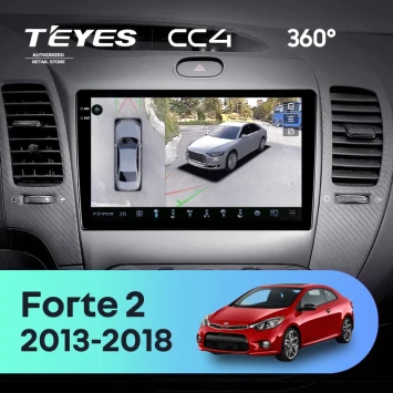 Штатная магнитола Teyes CC4 360 8/128 Kia Forte 2 (2013-2018) F1 Тип-AB