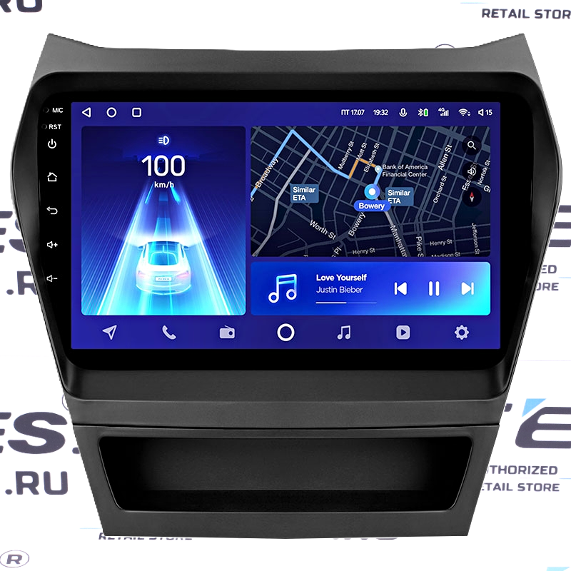 Переходная рамка Hyundai Santa Fe 3 (2013-2016) Тип-C (9&quot;)