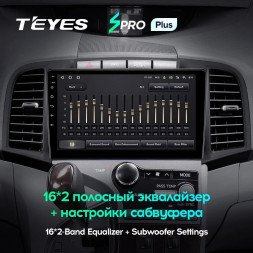 Штатная магнитола Teyes SPRO Plus 4/32 Toyota Venza 2008-2016