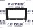 Переходная рамка Fiat Ducato 3 / Peugeot Boxer 2 / Citroen Jumper 2 (2006-2022) Тип-A (9")