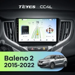 Штатная магнитола Teyes CC4L 6/64 с DTS Suzuki Baleno 2 (2015-2022)