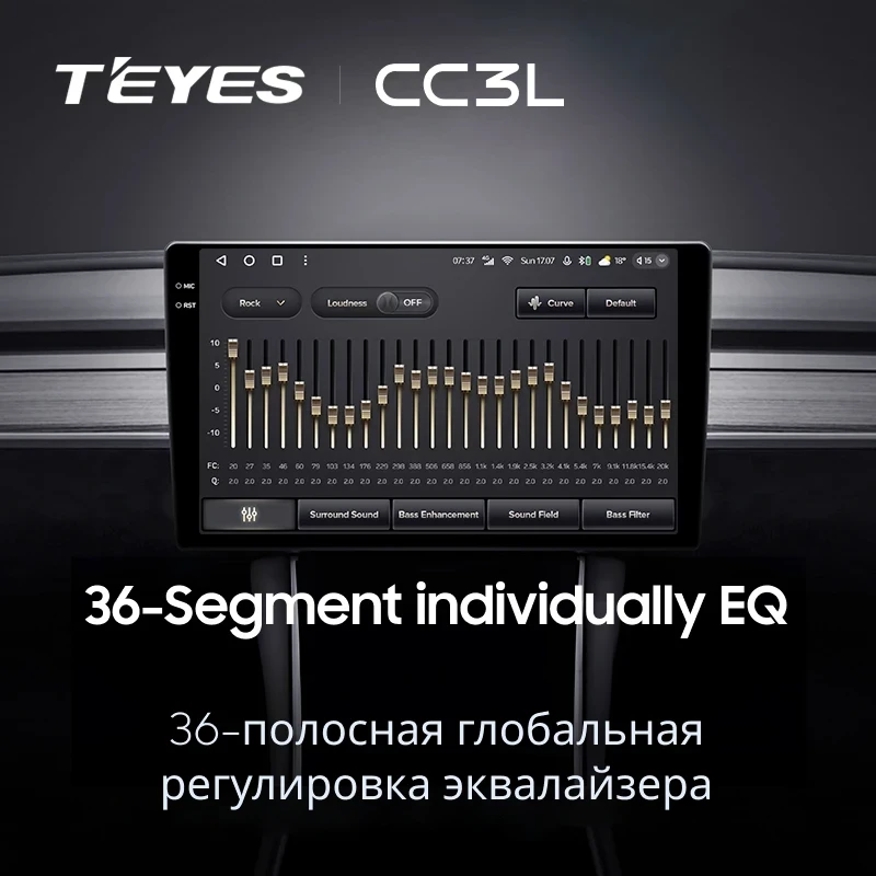Штатная магнитола Teyes CC3L 4/32 Kia Sportage 5 (2021-2026) F2