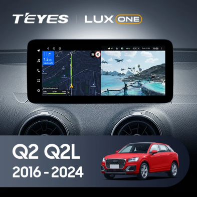 Штатная магнитола Teyes LUX ONE 360 6/128 Audi Q2 Q2L GA (2016-2024)