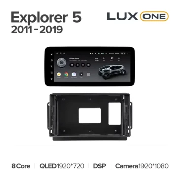 Штатная магнитола Teyes LUX ONE 4/64 Ford Explorer 5 (2011-2019)
