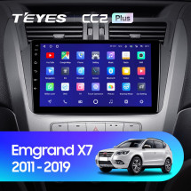 Штатная магнитола Teyes CC2 Plus 6/128 Geely Emgrand X7 1 GX7 EX7 (2011-2019)
