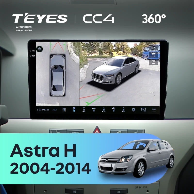 Штатная магнитола Teyes CC4 360 8/128 Opel Astra H (2004-2014) F1