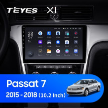 Штатная магнитола Teyes X1 4G 2/32 Volkswagen Passat 7 B7 NMS (2015-2018) F2