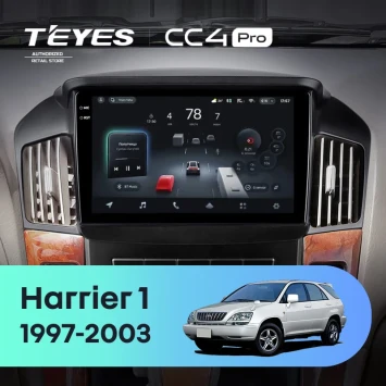 Штатная магнитола Teyes CC4 Pro 8/128 Toyota Harrier 1 (XU10) (1997-2003) F2