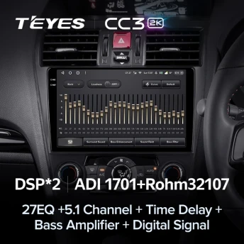 Штатная магнитола Teyes CC3 2K 360 6/128 Subaru Levorg (2014-2020) F2