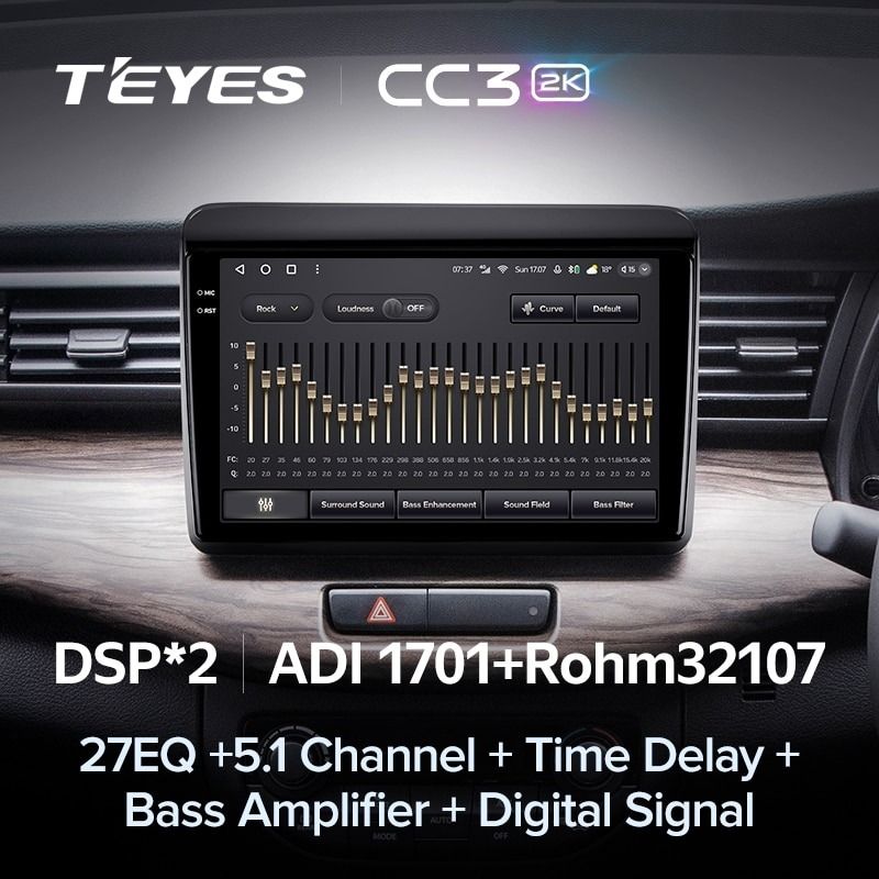 Штатная магнитола Teyes CC3 2K 360 6/128 Suzuki Ertiga (2018-2020)