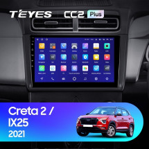 Штатная магнитола Teyes CC2L Plus 2/32 Hyundai Creta 2 2021+ (матовая) F1