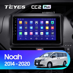 Штатная магнитола Teyes CC2 Plus 4/32 Toyota Voxy III R80 (2014-2020)