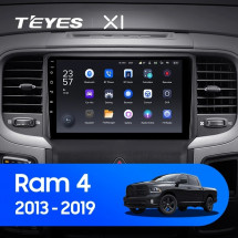 Штатная магнитола Teyes X1 4G 2/32 Dodge Ram 4 DJ DS (2013-2019) F2