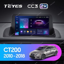 Штатная магнитола Teyes CC3 2K 4/32 Lexus CT CT200 CT200h (2010-2018)