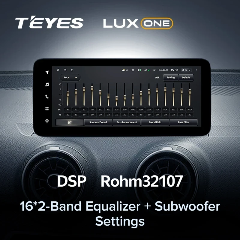 Штатная магнитола Teyes LUX ONE 4/32 Audi Q2 Q2L GA (2016-2024)