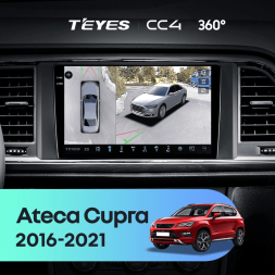 Штатная магнитола Teyes CC4 360 8/128 Seat Ateca Cupra (2016-2021)